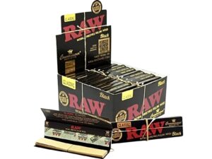 RAW Black Connoisseur KS Slim + Tips