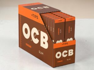 OCB Virgin King Size Slim + Tips