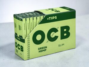OCB Green Hemp + Tips